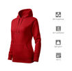 Picture of Vesta Cape hoodie ženska, crvena