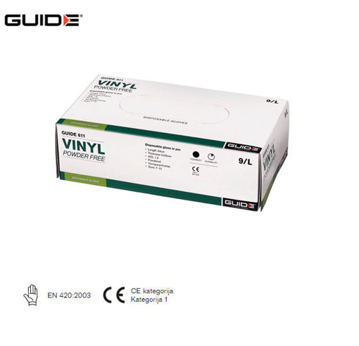 Picture of Rukavica GUIDE® jednokratne, vinil 611